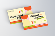 Creative Brand Agency Business Card, a Business Card Template by Annora Studio (Thumbnail 2 of 6)