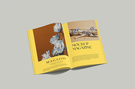 A4 MAGAZINE MOCKUP
