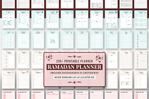 Ramadan Printable Planner Bundle