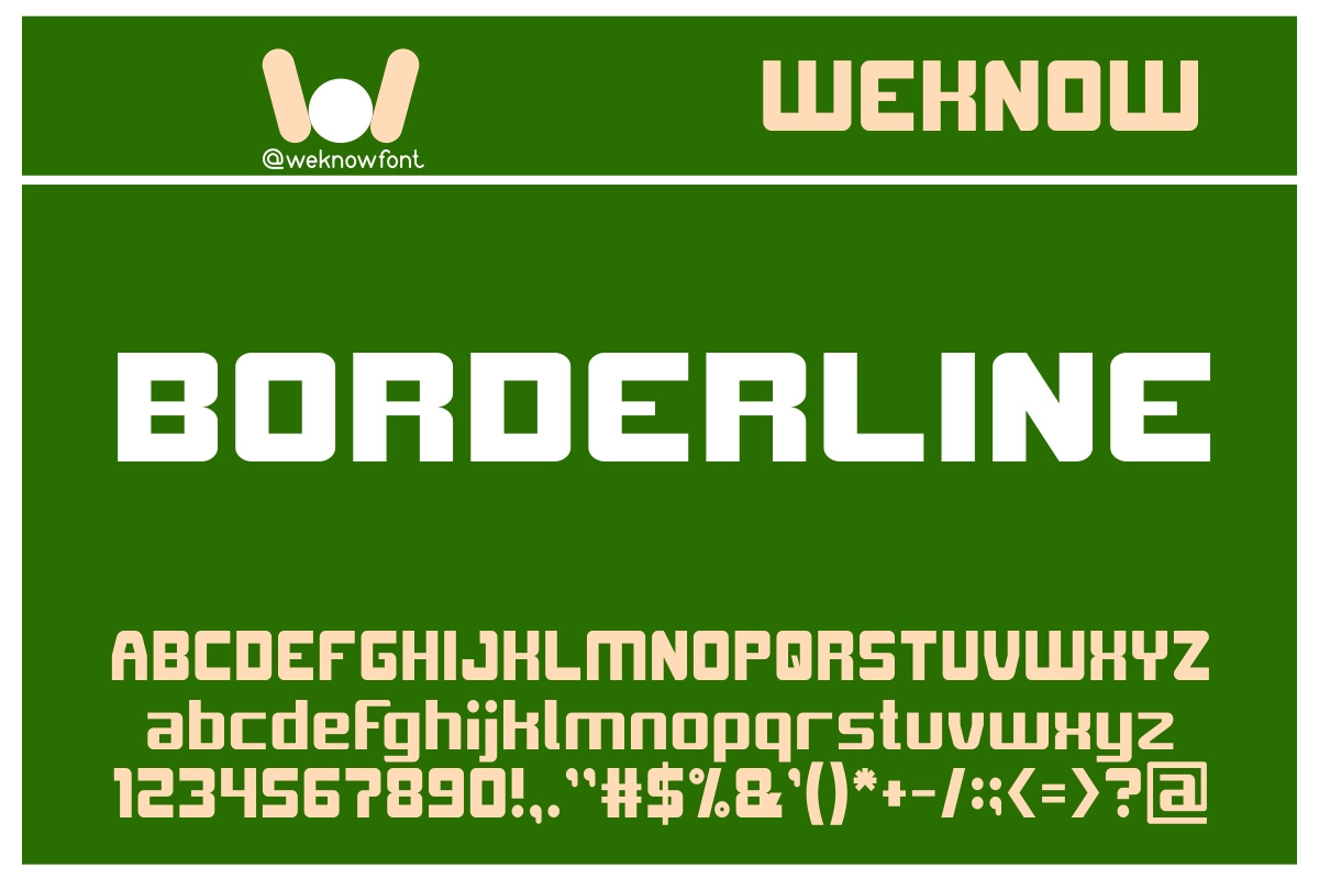Love is attention font, a Font by weknow (Photo 5 of 5)