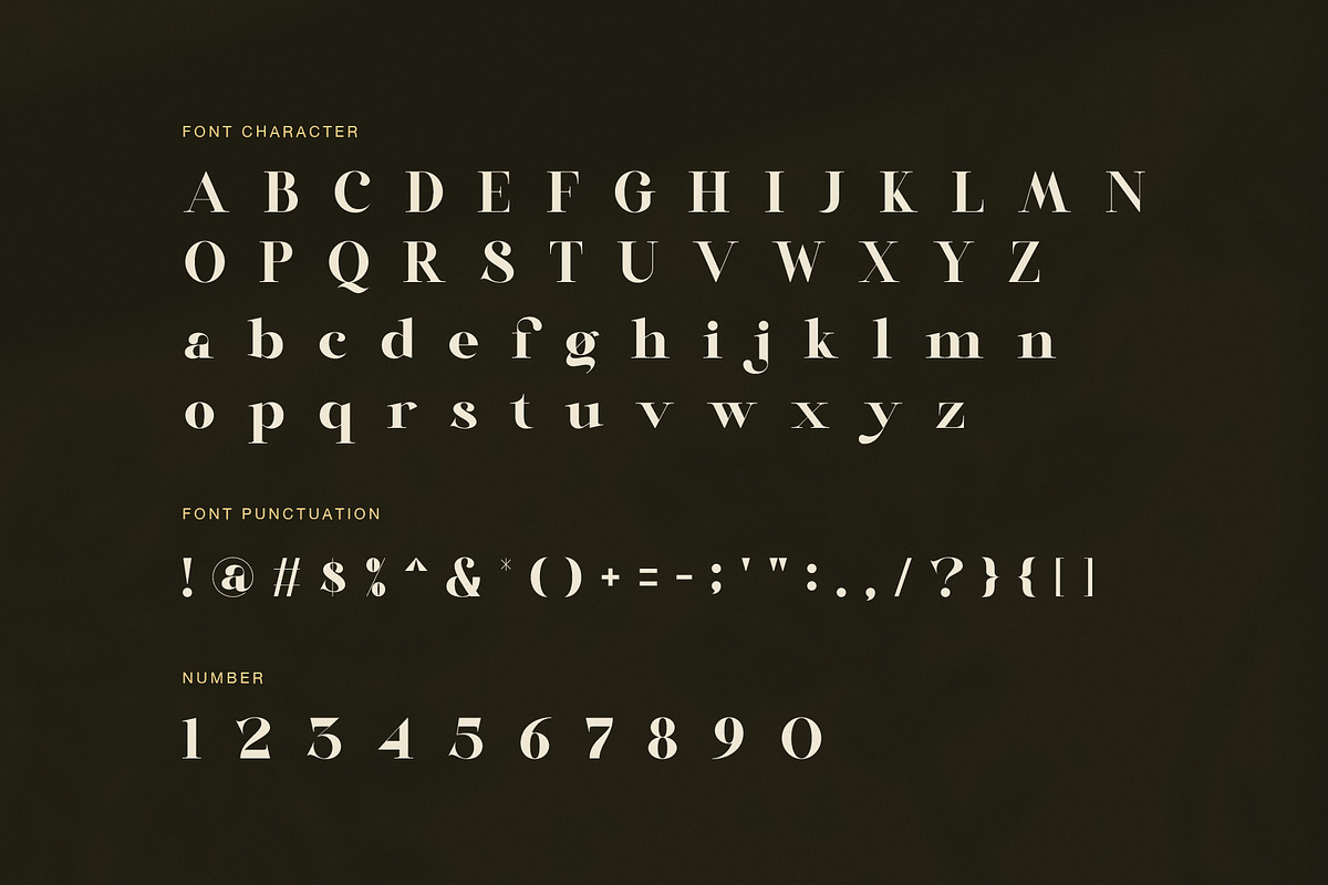 Rafina Elegant Serif Font, a Serif Font by Graphicxell (Photo 7 of 8)