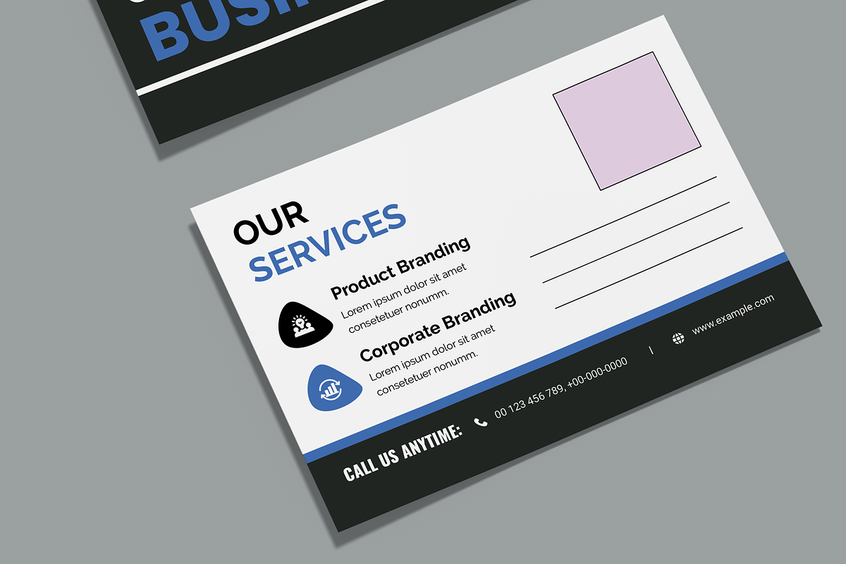 Modern Corporate Business Postcard, a Business Card Template by MightyDesign (Photo 4 of 8)