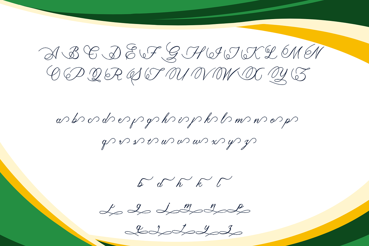 Gidya – Calligraphy Font, a Script Font by NDNL Studio (Photo 5 of 6)