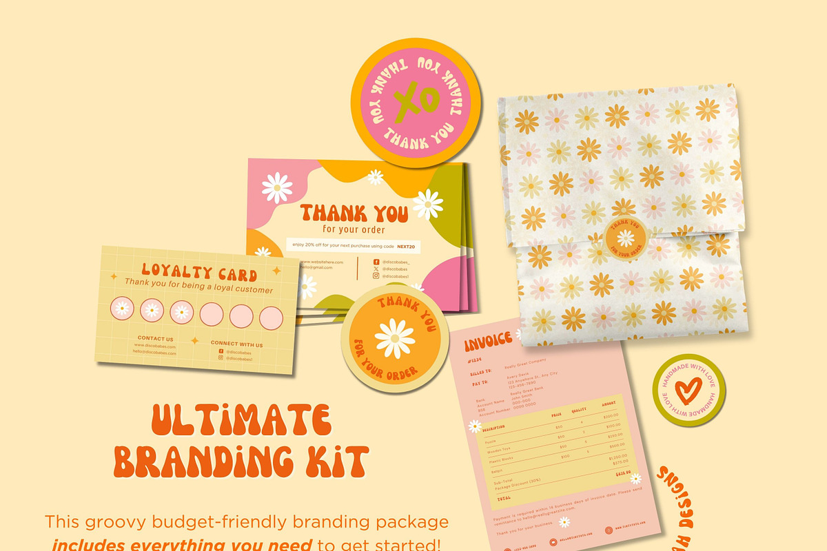 Ultimate Branding Kit Canva Template, a Branding & Logo Template by Hell Yeah Designs (Photo 3 of 8)