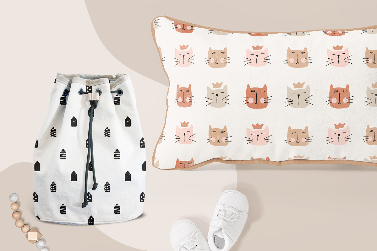 Baby nordic patterns, a Pattern Graphic by Happy Letters (Photo 3 of 14)