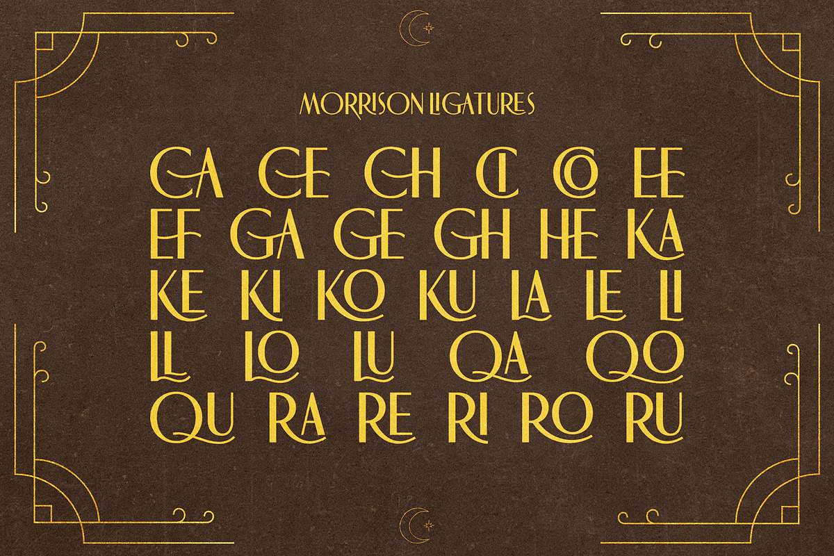 Morrison Ligature Sans, a Sans Serif Font by Almeera Std (Photo 7 of 10)