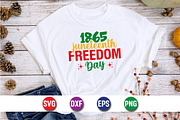 Juneteenth Freedom Day 1865 SVG, an Object Graphic by SVGCuteShop (Thumbnail 2 of 3)