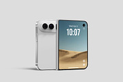 iPhone 18 Duo Mockup, an iPhone Mockup by Graphicbars (Thumbnail 4 of 11)