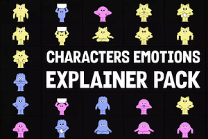 Characters Emotions DaVinci Resolve, a Templates & Theme by 2dfx