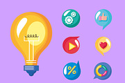 Marketing Strategy Icon Set, a Templates & Theme by studiogstock (Thumbnail 2 of 3)