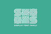 Shoots | Asian Display Font, a Font by Inlay Studio (Thumbnail 1 of 8)