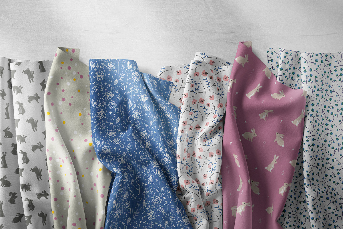 Easter Rabbits Collection, a Pattern Graphic by Briddy (Photo 5 of 8)