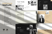 Portfolio Template Keynote, a Presentation Template by White Graphic (Thumbnail 2 of 7)