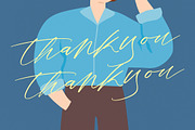 Romstand Bluelife Modern Script Font, a Script Font by stylishtype.co (Thumbnail 20 of 20)