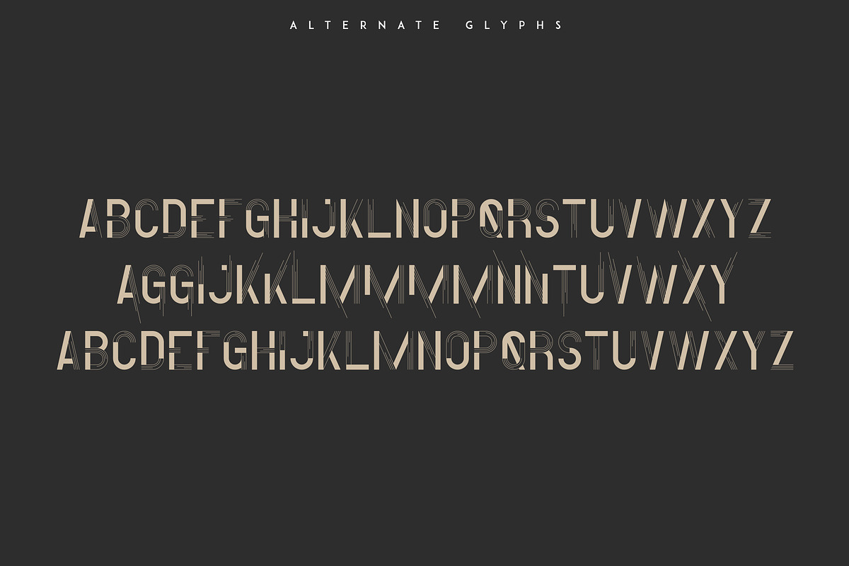 Minbus - Display font preview 7