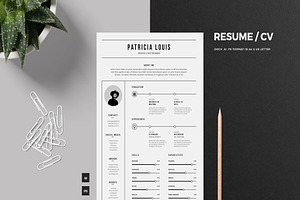 Minimalist CV Resume, a Resume Template by Dimas Rizki Pratama