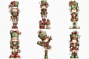 Whimsical Nutcracker Clipart, an Illustration by Craft Nest (Thumbnail 3 of 6)