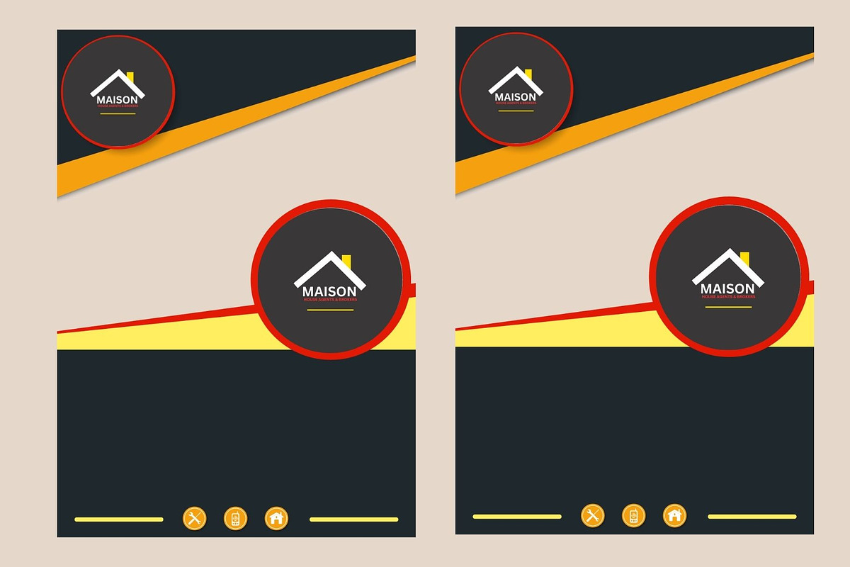 Housing Agent Brand Logo Template, a Branding & Logo Template by Mishek Munene (Photo 6 of 8)