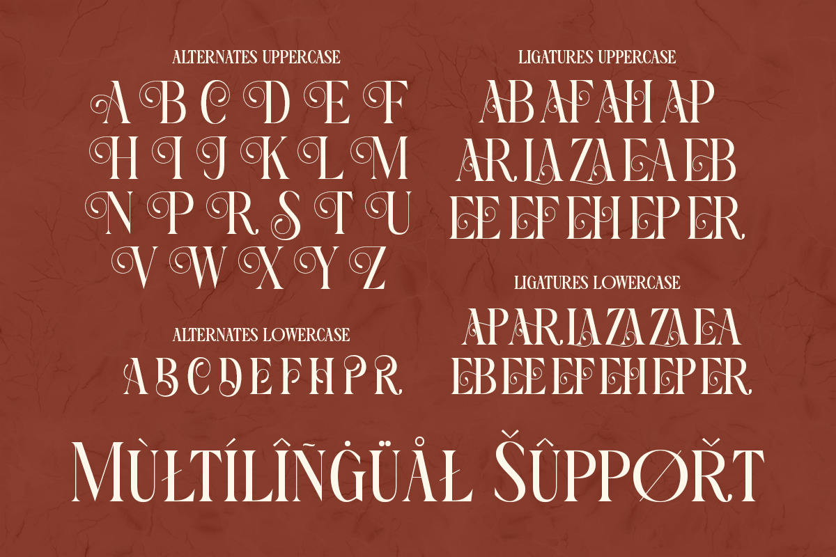 Lanchery - Elegant Luxury Stylish, a Serif Font by Shakira Studio (Photo 10 of 10)