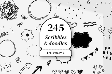245 Scribble and doodles