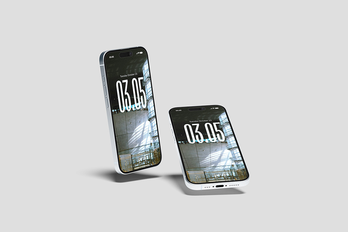 iPhone iPhone Mockup, an iPhone Mockup by Pikachudesign (Photo 4 of 6)