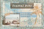 Coastal Boho - Graphic set, an Object Graphic by LuOtero (Thumbnail 1 of 10)