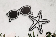 100 Summer Elements - Laser Cut File, an Object Graphic by Arshad Ali (Thumbnail 10 of 11)
