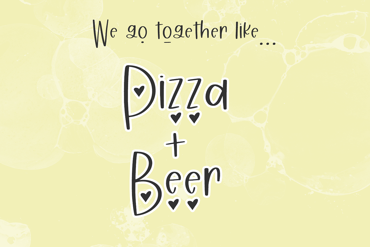 Best Buds Cute Sans Font, a Sans Serif Font by Beck McCormick (Photo 8 of 10)