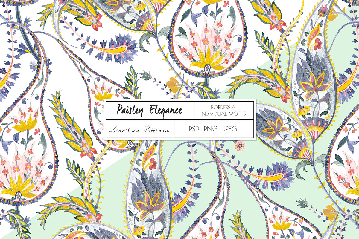 Paisley Elegance, a Pattern Graphic by TSTUDIO (Photo 11 of 12)