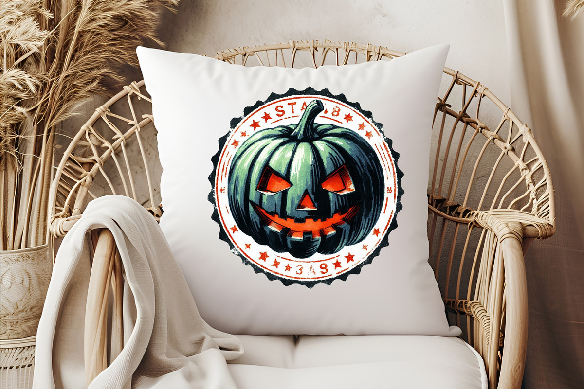 Halloween stamp  Clipart, an Illustration by DreamCafeArt (Photo 5 of 7)