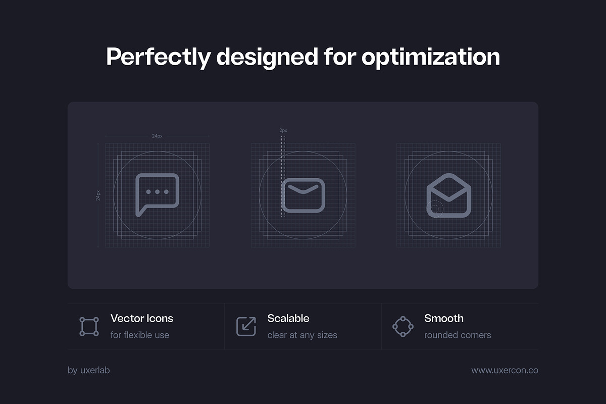 Uxercon Icon Set - Communications, a Solid Icon by uxerlab (Photo 4 of 14)