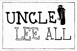 Uncle Lee - Complete 3 Fonts