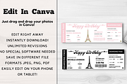 Happy Birthday Boarding Pass, a Card Template by YasdeyDesigns (Thumbnail 4 of 8)
