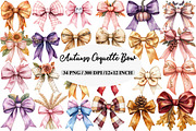 Autumn Coquette Bows Clipart, an Illustration by Daily.Designs (Thumbnail 1 of 5)