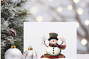 CUTE COLORFUL NURSERY SNOWMEN PACK, a Seasonal Illustration by Daring Digies (Thumbnail 7 of 8)