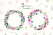 Purple Vibes - Watercolor Clipart, a Decorative Illustration by wulano (Thumbnail 3 of 7)