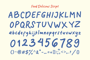 Food Delicious - Branding Logo Font, a Sans Serif Font by Nirmana Visual (Thumbnail 5 of 13)