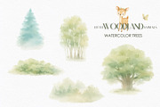Woodland Animals Watercolor, an Animal Illustration by Ana-Sakuta (Thumbnail 9 of 10)