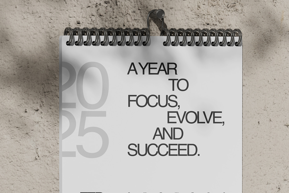 Calendar Mockup, a Merchandise Mockup by SLAB! Design (Photo 7 of 8)