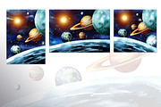 Mysterious Cosmos, an Illustration by Daria Ustiugova (Thumbnail 3 of 27)