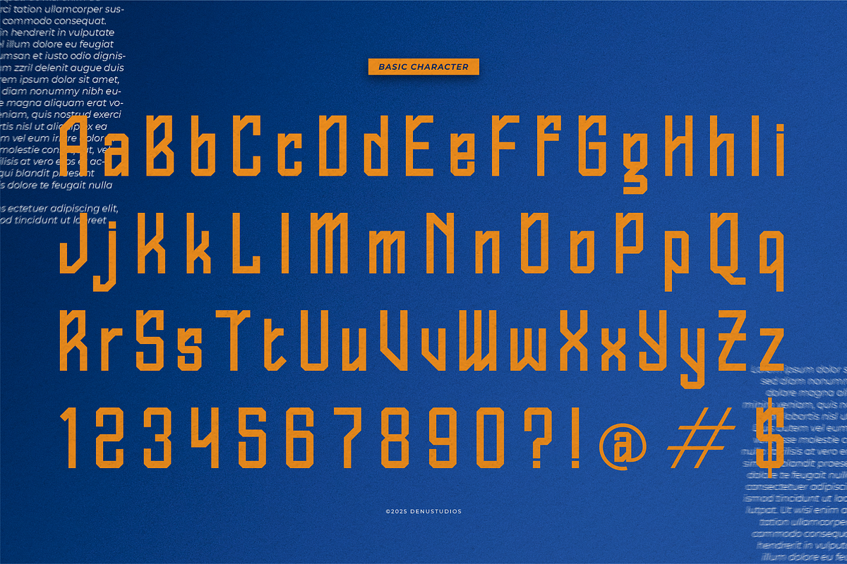 Dlar Sky | Tech Condensed Font, a Sans Serif Font by Denustudios (Photo 10 of 12)
