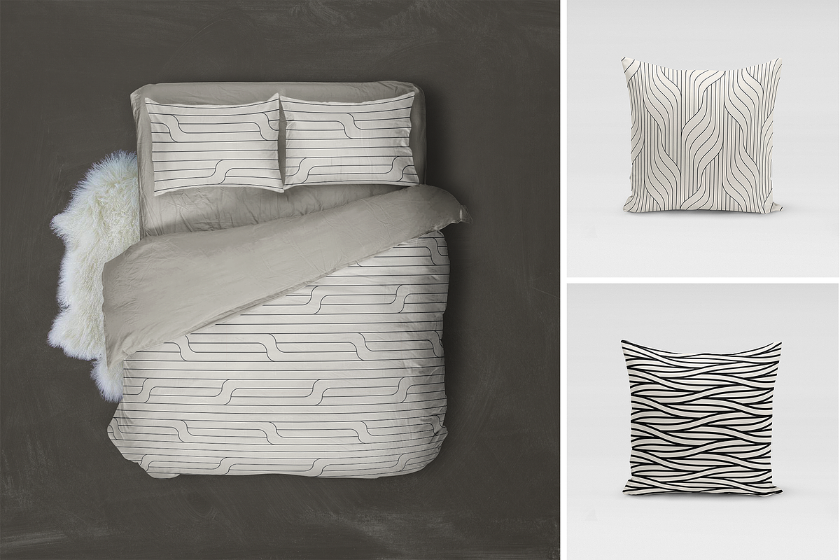 60 Geometric Seamless Patterns, a Pattern Graphic by Curly_Pat (Photo 5 of 16)