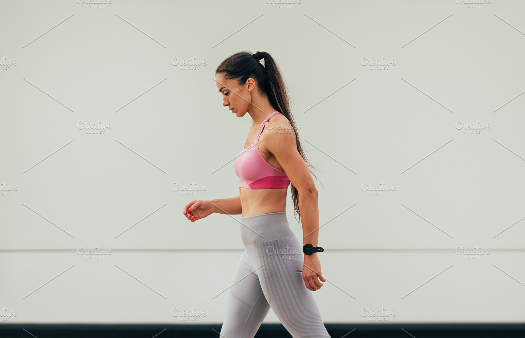Side view of a slim female, a Sports & Recreation Photo by Artem Varnitsin