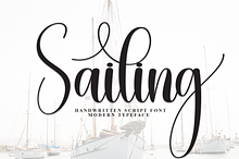 Sailing | Script Font
