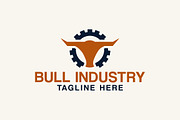 Bull Industry, a Branding & Logo Template by wakgraphic (Thumbnail 1 of 3)