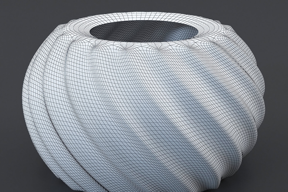 White/Black vases collection, a Furniture 3D Model by RC graphics (Photo 18 of 24)