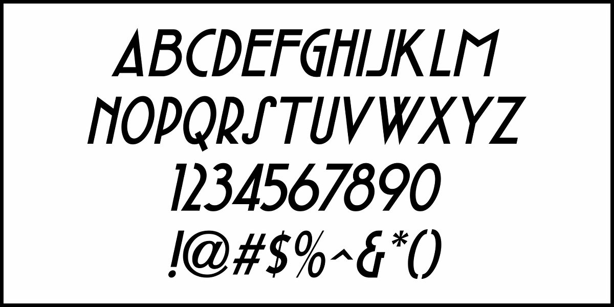 Foreign Film JNL, a Sans Serif Font by Jeff Levine Fonts (Photo 5 of 5)