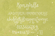 Moonspindle - Whimsy Font, a Handwritten Font by Lilithcollageart (Thumbnail 11 of 14)