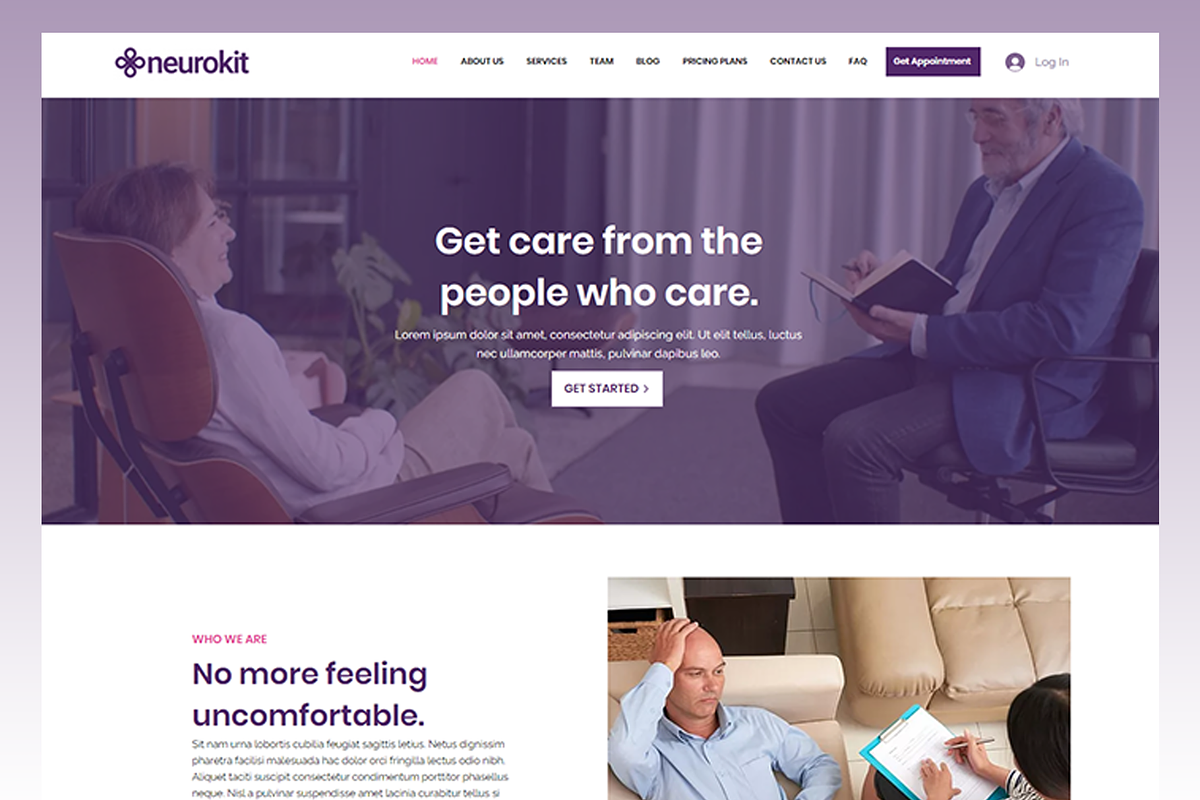 Wix Website Theme for Mental Health, a Wix Template by Wix Creative Themes (Photo 2 of 7)