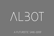 Albot, a Sans Serif Font by Kristy Hatswell (Thumbnail 1 of 6)